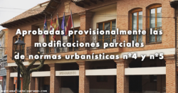 Aprobadas provisionalmente las modificaciones parciales de normas urbanísticas nº4 y nº5