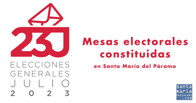Elecciones Generales 23J 2023: Mesas electorales constituidas 4 23jmesas
