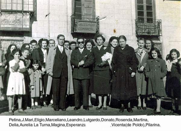 Boda en 1951