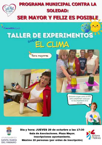 Taller de experimentos sobre el clima