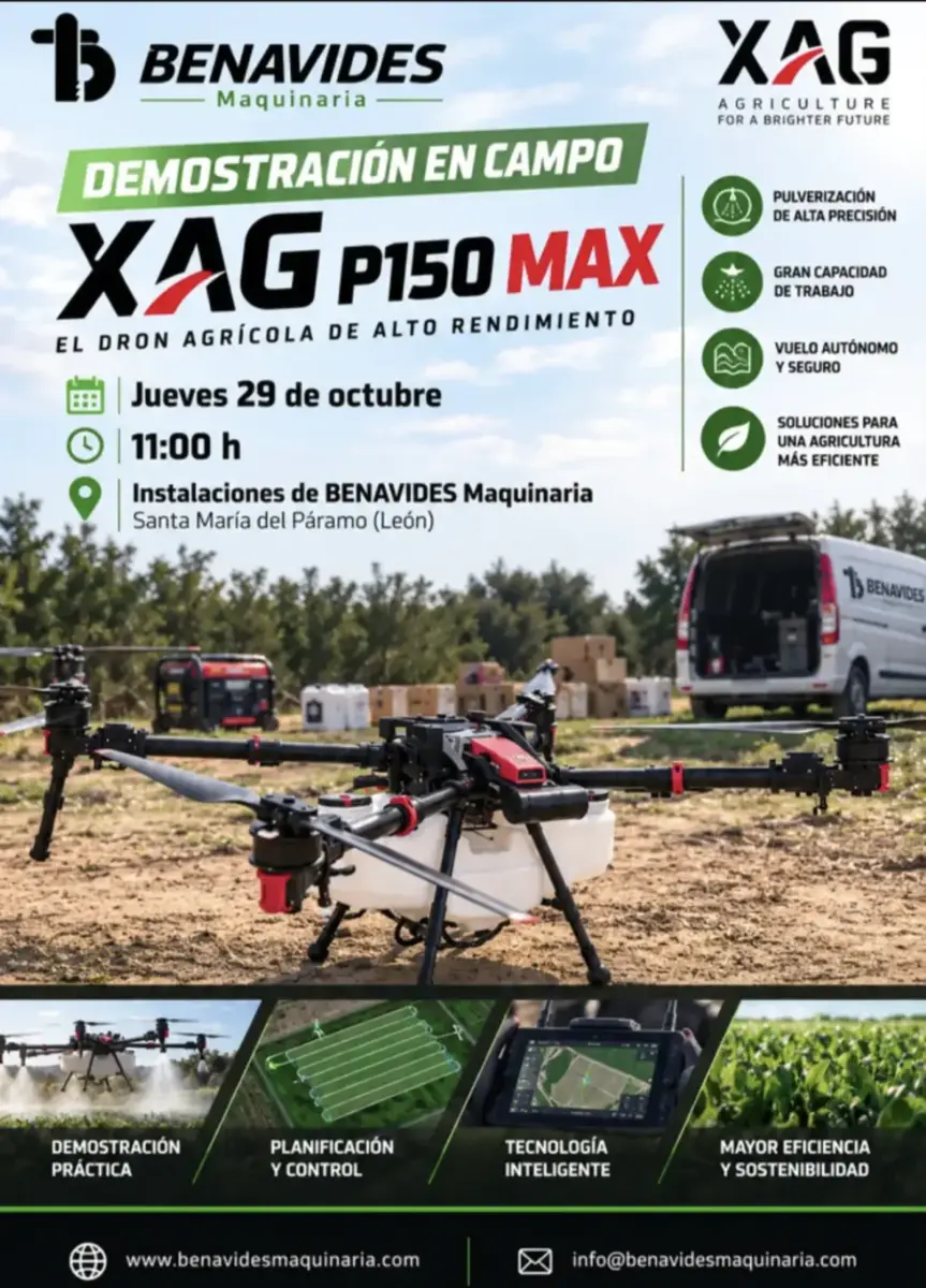 Demostración en campo de Dron