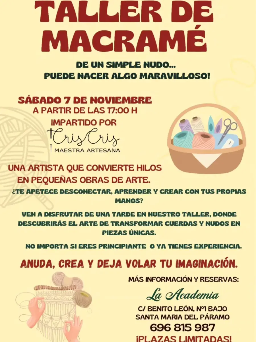 Taller de Macramé