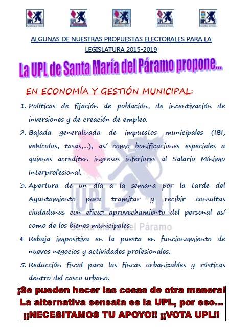 propuestas UPL